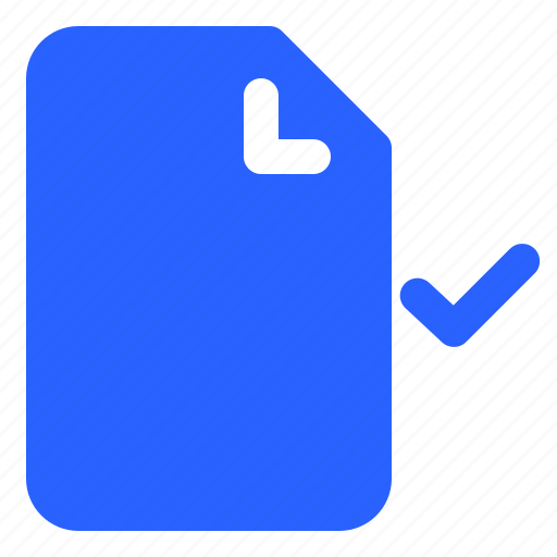 Approvefile, document, file, paper icon - Download on Iconfinder