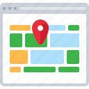contacts, direction, flowchart, location, map, sitemap, web