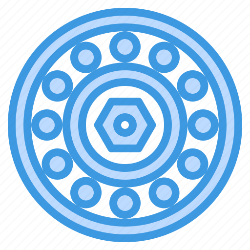 Bearing, friction, ball, skateboard, wheel icon - Download on Iconfinder