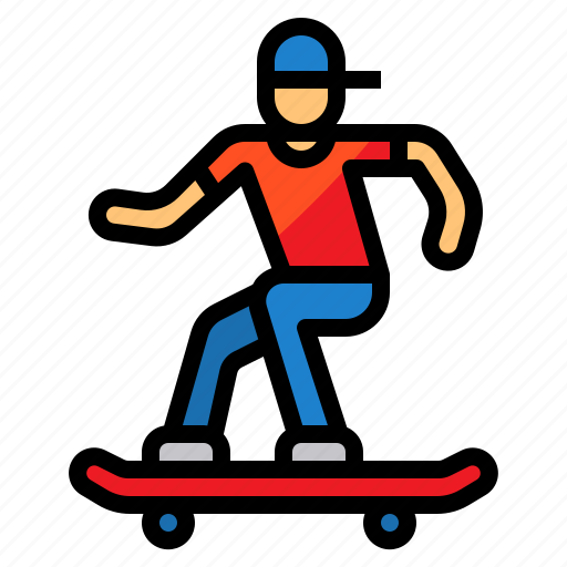 Skater, skateboard, sport, competition, board icon - Download on Iconfinder