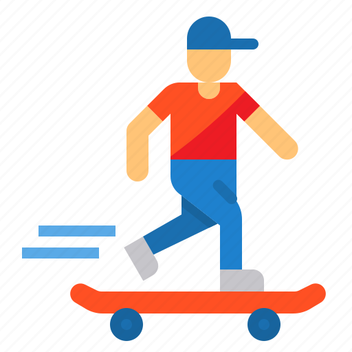 Skater, adventure, skateboard, sport, board icon - Download on Iconfinder