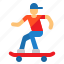 skater, skateboard, sport, competition, board 