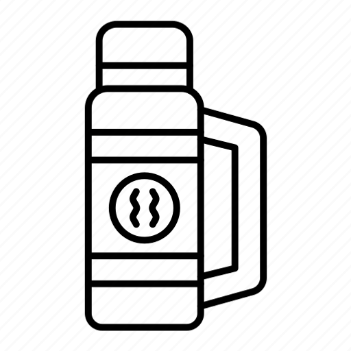 Thermos, tea, coffee, hot, flask icon - Download on Iconfinder