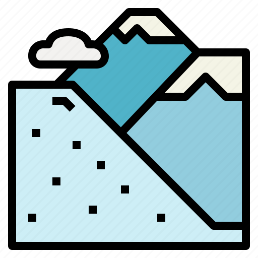 Cloud, ice, landscape, mountain, nature icon - Download on Iconfinder