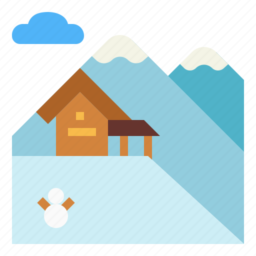 Cloud, house, mountain, resort, ski, winner icon - Download on Iconfinder
