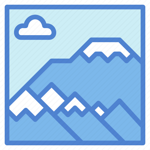 Cloud, ice, landscape, mountain, nature icon - Download on Iconfinder
