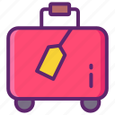 luggage, baggage, suitcase, briefcase