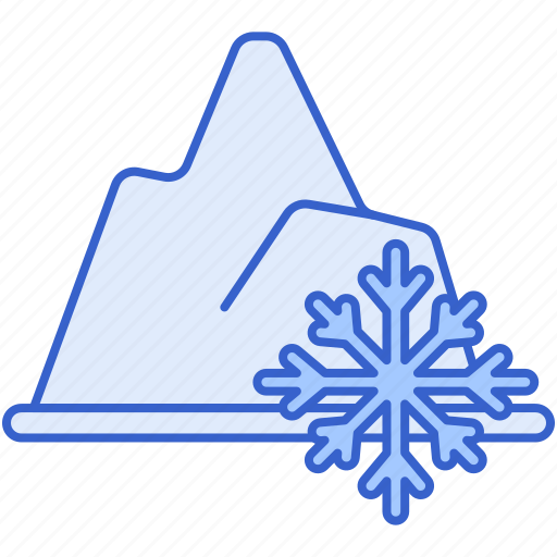 Ice, mountain, snow, snowflake icon - Download on Iconfinder