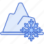ice, mountain, snow, snowflake 