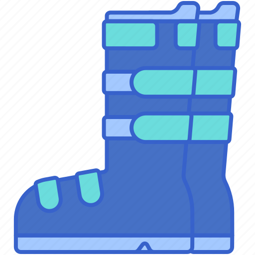 Ski, boots, boot, winter, gear, shoes icon - Download on Iconfinder