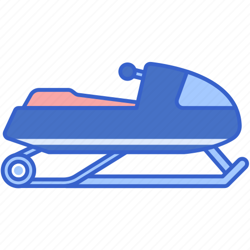 Snowmobile, motor, sled, automobile, transportation, snow, car icon - Download on Iconfinder