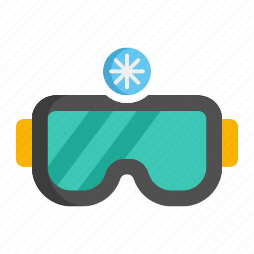 Ski, goggles, eye protection, gear, winter gear icon - Download on Iconfinder