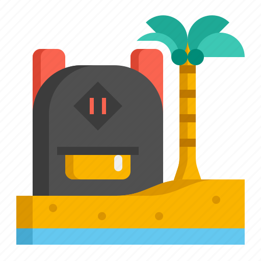 Vacation, beach, backpack, bag icon - Download on Iconfinder