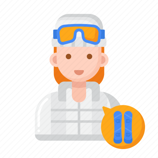 Snowboarder, female, woman, winter, sport icon - Download on Iconfinder