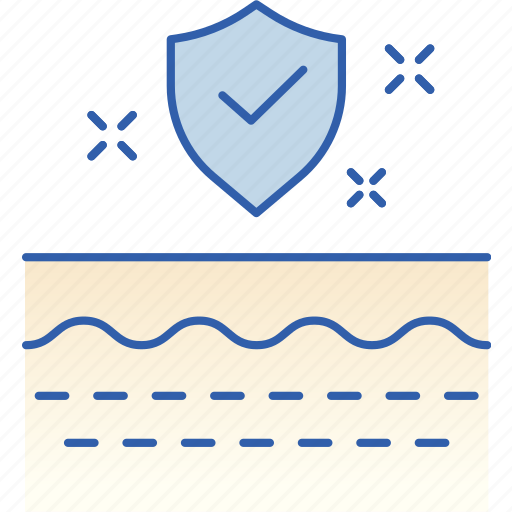 Skin, beauty, cosmetics, dermatology, care, protection, barriers icon - Download on Iconfinder