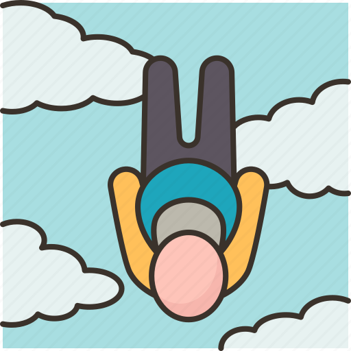 Skydiver, sky, jump, extreme, sport icon - Download on Iconfinder