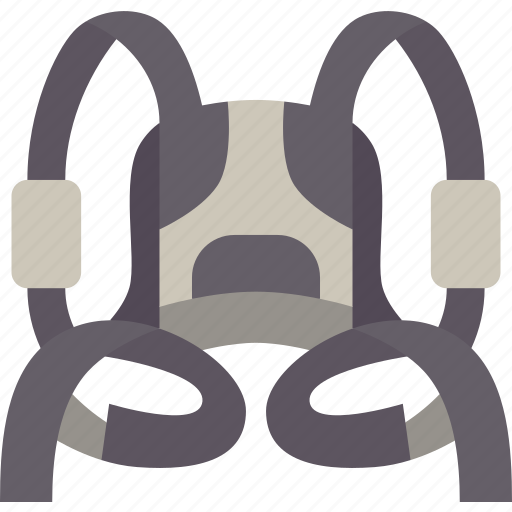 Harness, strap, skydiving, gear, protective icon - Download on Iconfinder