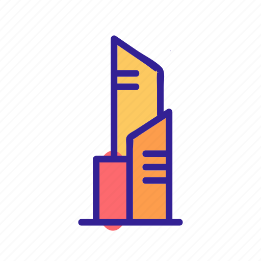 Architecture, building, business, city, exterior, modern, skyscraper icon - Download on Iconfinder