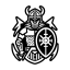 warrior, shield, viking, pagan, wicca, symbol 