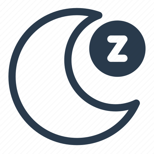 Sleeping, moon, sleeping moon, celestial sleep, lunar symbolism, sleep, health icon - Download on Iconfinder