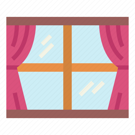Adornment, furniture, household, window icon - Download on Iconfinder
