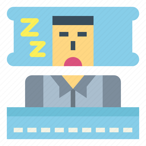 Asleep, pillow, resting, tired icon - Download on Iconfinder
