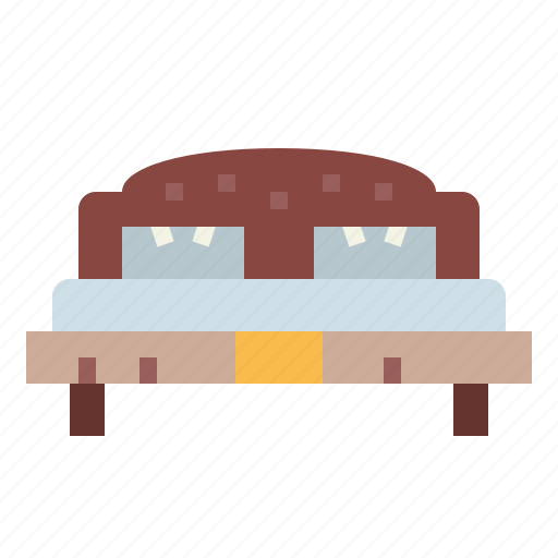 Bed, bedroom, comfortable, furniture icon - Download on Iconfinder