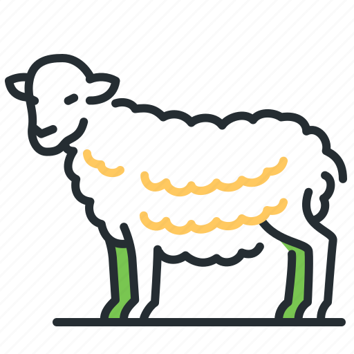 Animal, farm, sheep, sleep icon - Download on Iconfinder