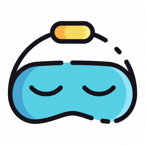 Mask, sleeping, night, rest, sleep icon - Download on Iconfinder