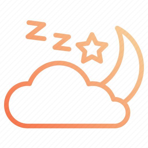 Cloud, moon, night, rest, sleep, sleeping icon - Download on Iconfinder