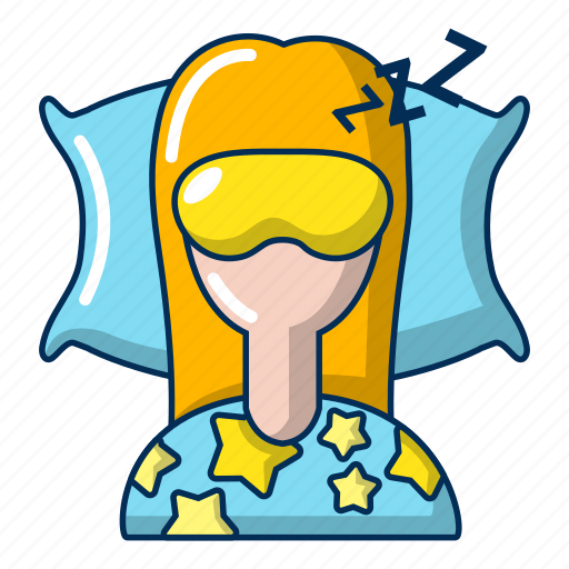Bed, cartoon, hotel, logo, object, sleeping, woman icon - Download on Iconfinder