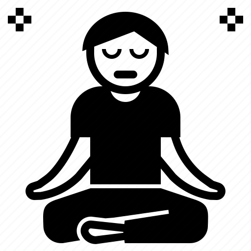 Calm, concentration, contemplation, meditation, yoga icon - Download on Iconfinder