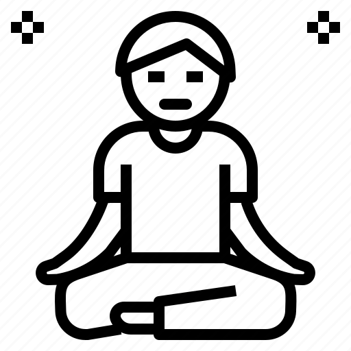 Calm, concentration, contemplation, meditation, yoga icon - Download on Iconfinder