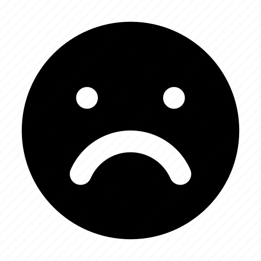 Sad, face, emoji, expression, emotion icon - Download on Iconfinder
