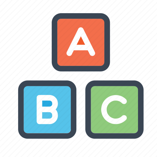 Abc, baby, blocks, boy, girl, toy, toyicon icon - Download on Iconfinder
