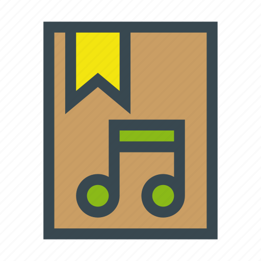 Art, book, melody, music, musical, paper icon - Download on Iconfinder