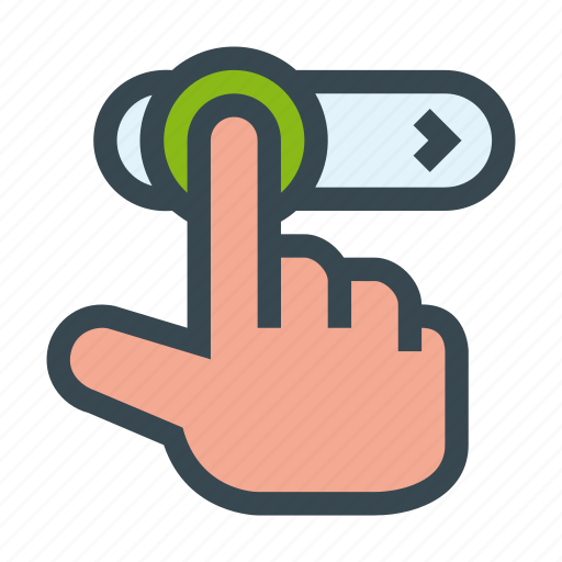 Finger, gesture, hand, move, slider icon - Download on Iconfinder