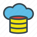 cloud, computing, database, hosting, storage