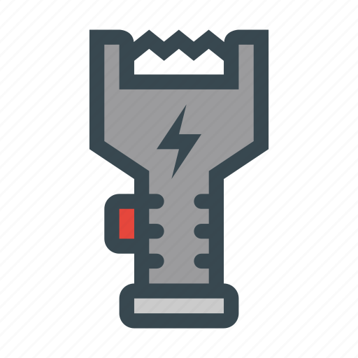Control, electric, electroshock, police, shocker, weapon icon - Download on Iconfinder