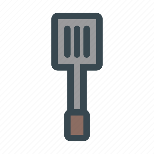 Cook, cooking, kitchen, spatula, turning icon - Download on Iconfinder