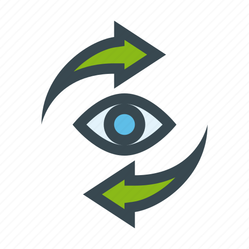 Degree, eye, rotate, view icon - Download on Iconfinder
