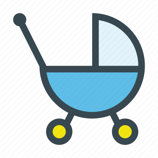 Baby, care, newborn, stroller icon - Download on Iconfinder