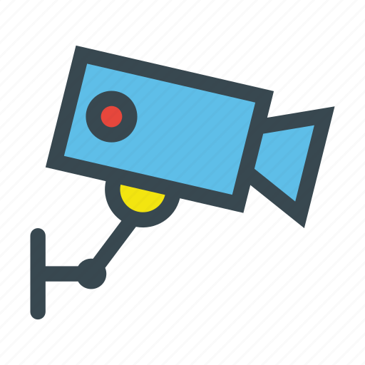 Cam, camera, security, surveillance, video, wall icon - Download on Iconfinder