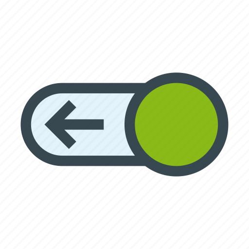 Left, off, slide, toggle, unlock icon - Download on Iconfinder