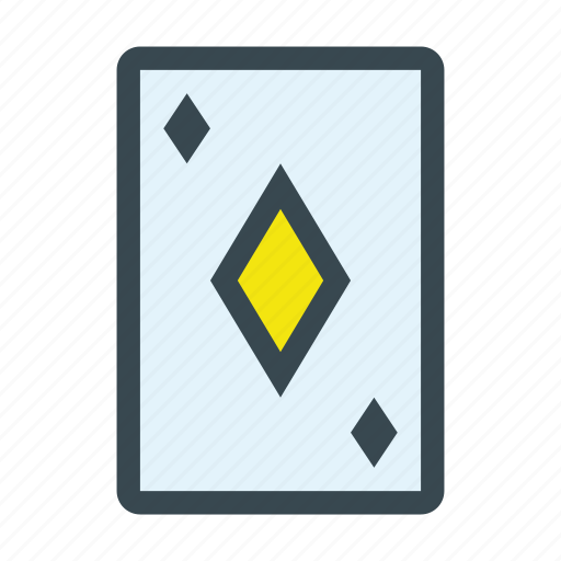 Ace, card, diamonds, of, poker icon - Download on Iconfinder