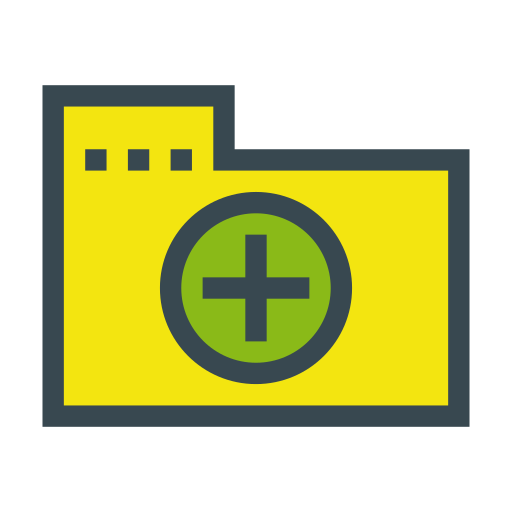 Add, archive, document, file, folder, plus icon - Download on Iconfinder