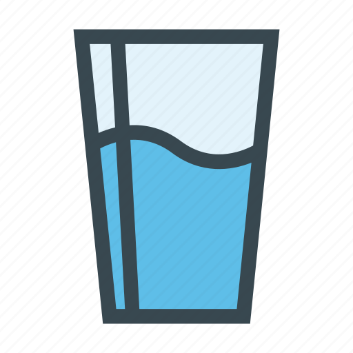 Aqua, drink, glass, h2o, water icon - Download on Iconfinder