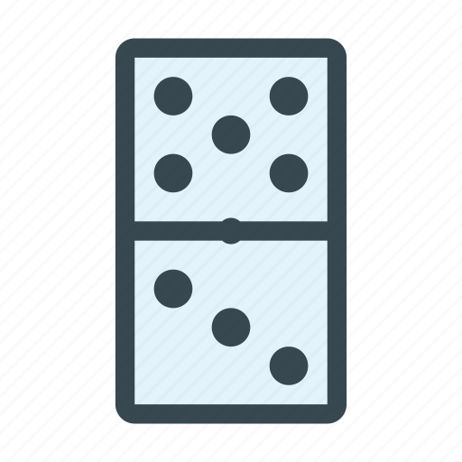 Domino, gambling, game, piece, player icon - Download on Iconfinder