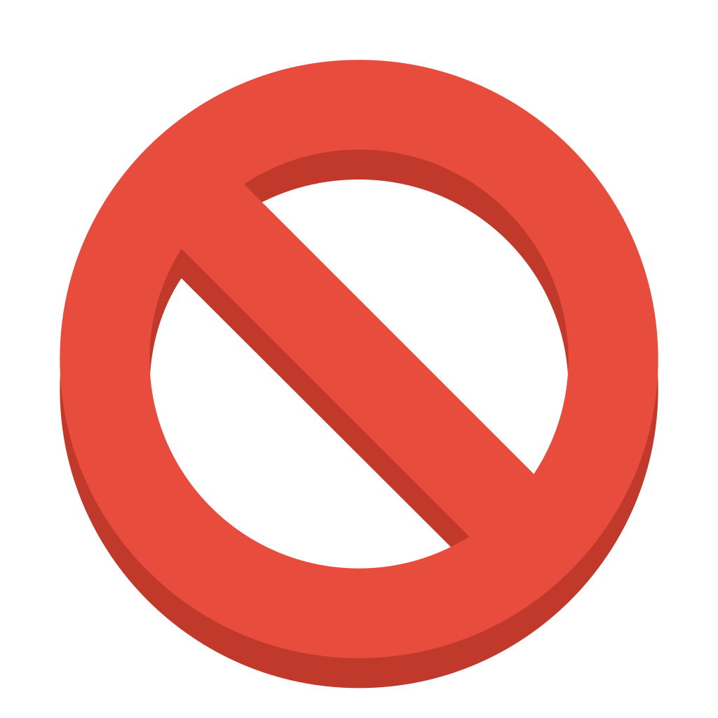 Ban, sign icon - Free download on Iconfinder.