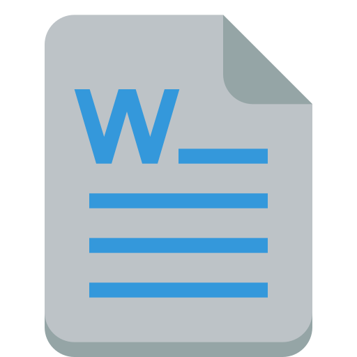 Word, file icon - Free download on Iconfinder